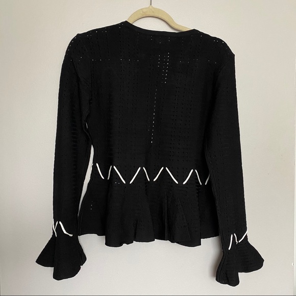 Jonathan Simkhai Knit Sweater with White Details - Picture 3 of 8